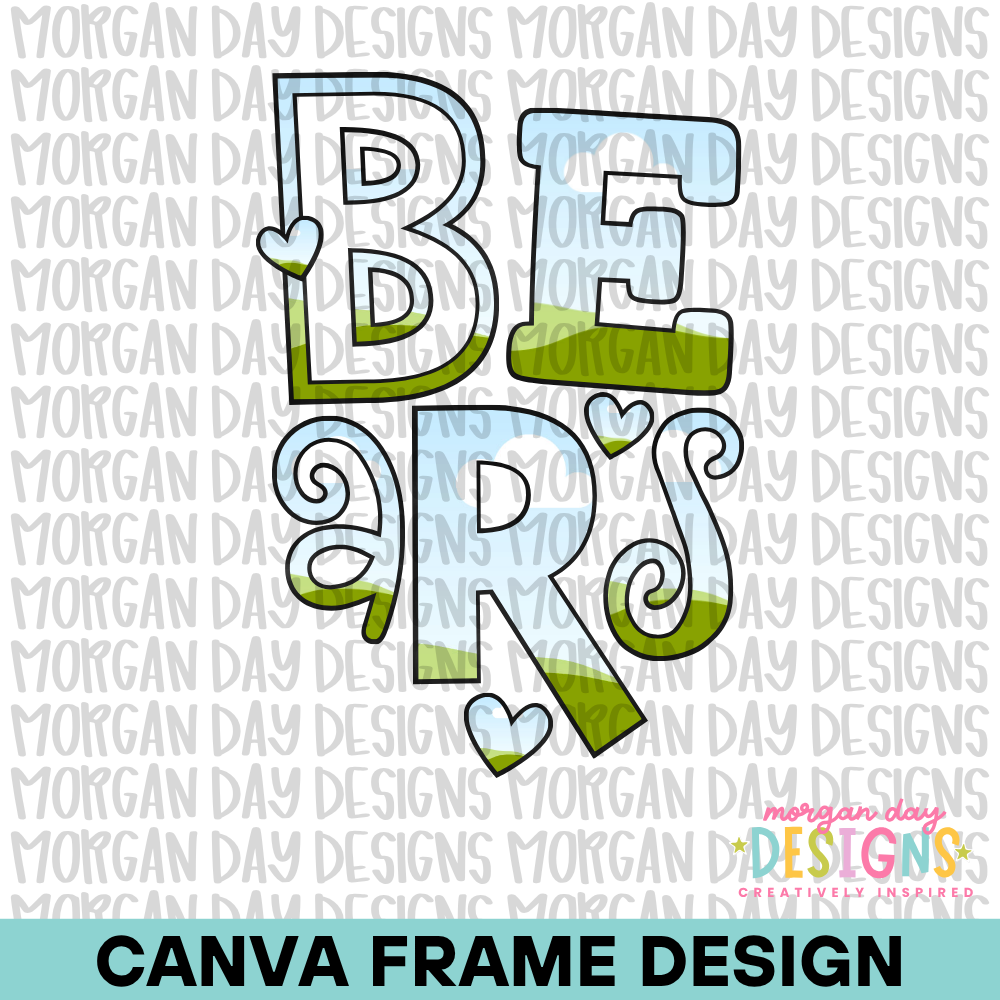 Bears Canva Frame