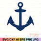 Nautical Anchor SVG