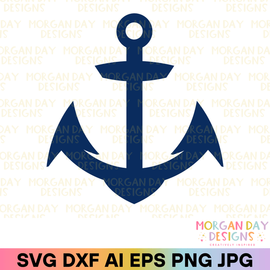 Nautical Anchor SVG