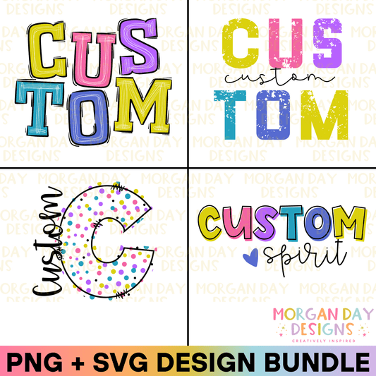 Custom Mascot Sublimation PNG + SVG