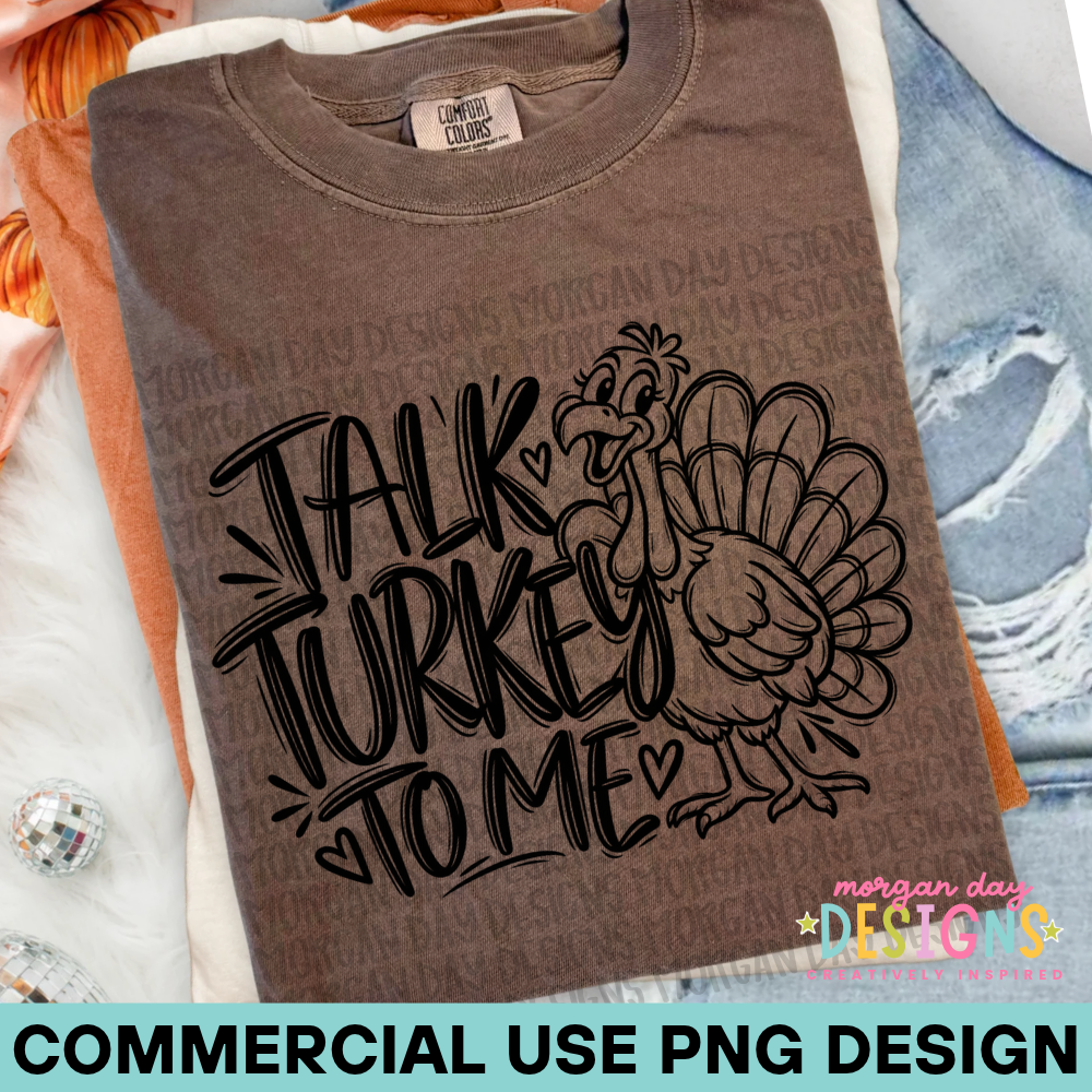 Talk Turkey to Me PNG