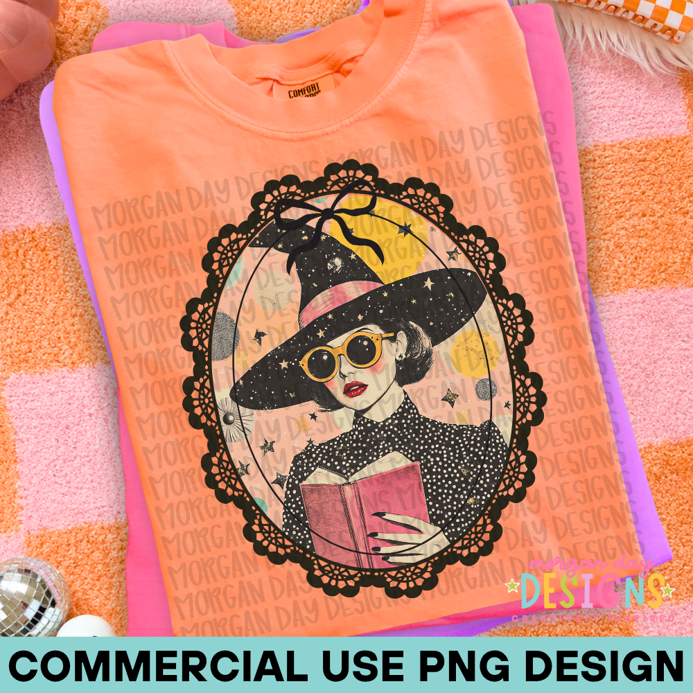 Halloween Portrait Frame PNG 5