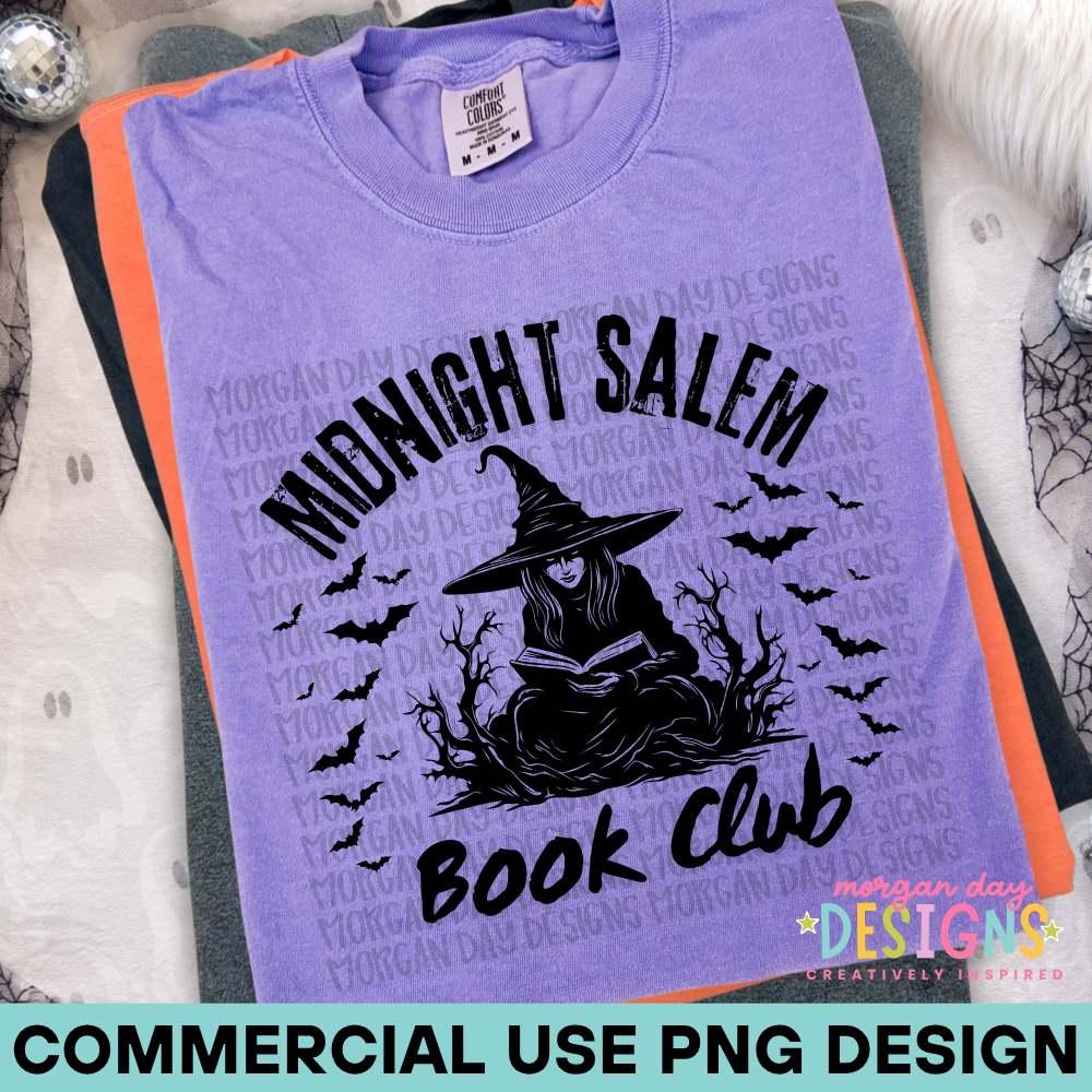 Midnight Salem Book Club PNG