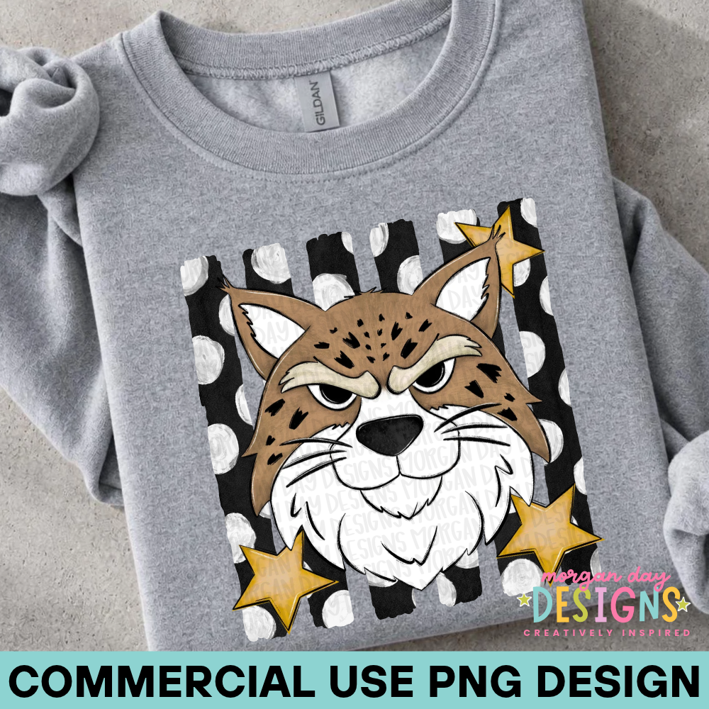 Bobcat Mascot PNG