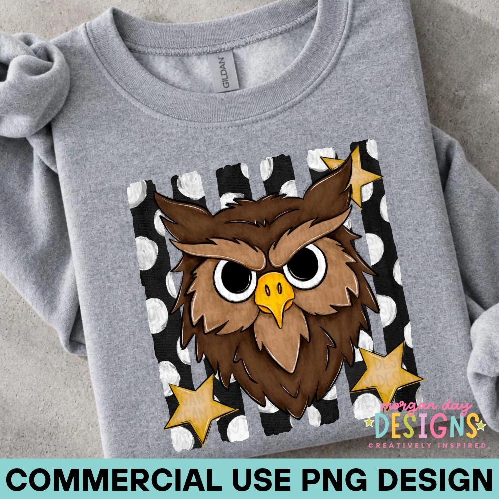 Owl Mascot PNG