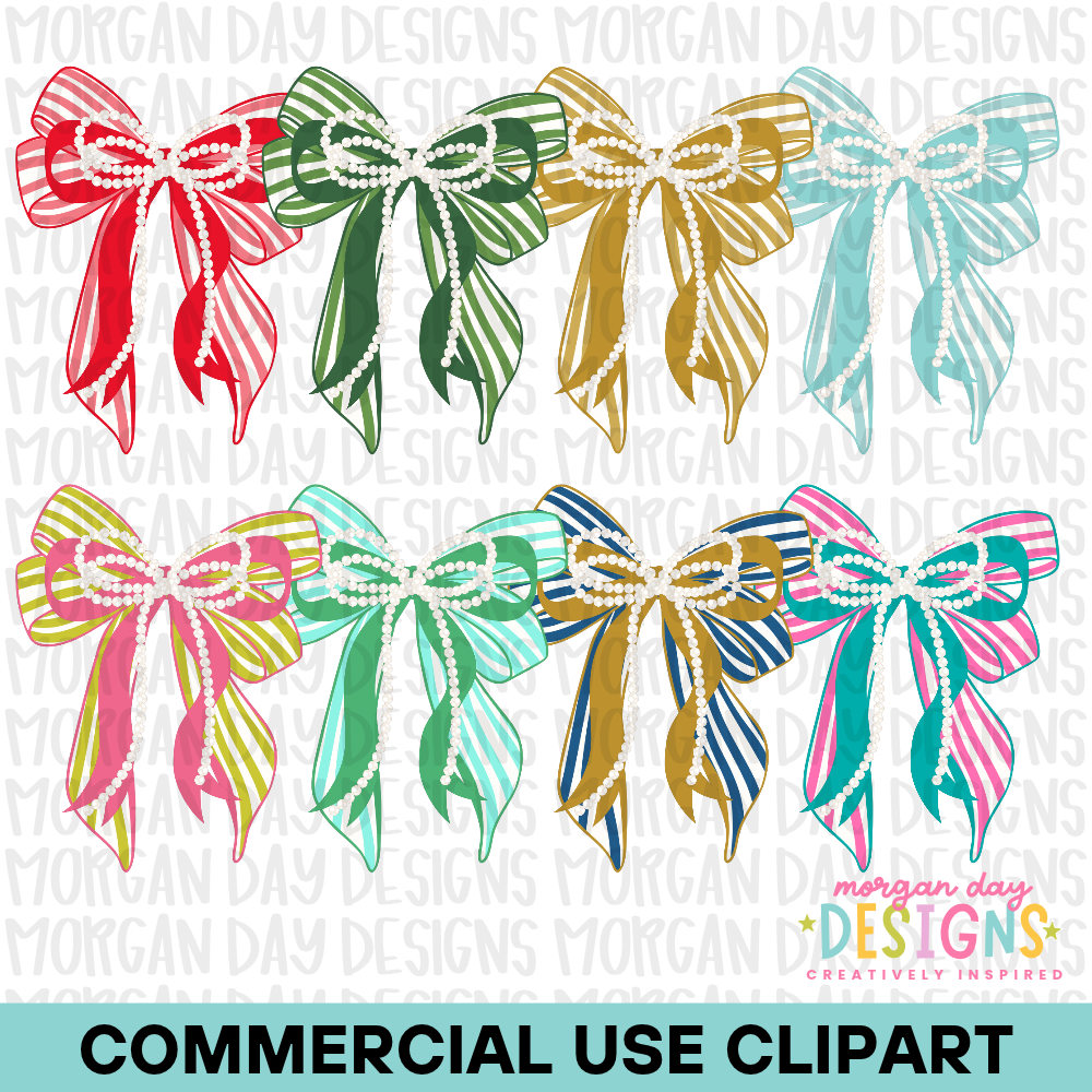 Christmas Bow Clipart