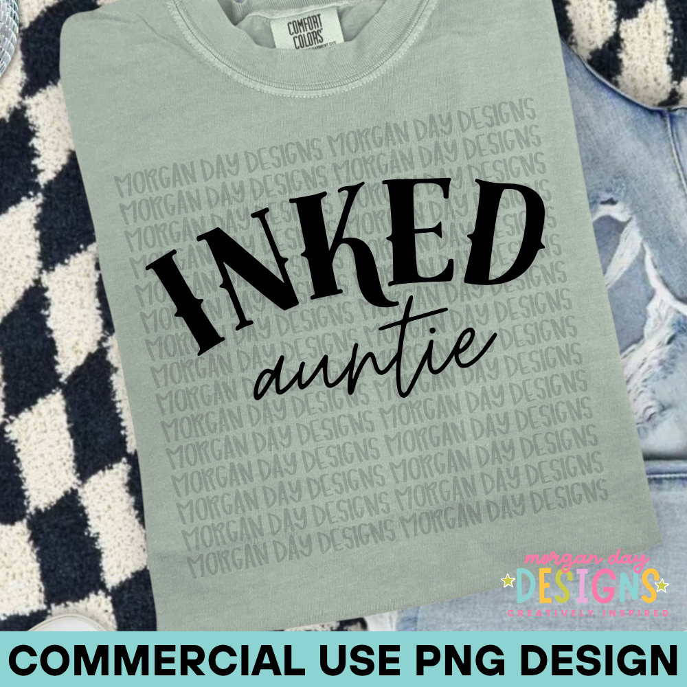 Inked Auntie PNG