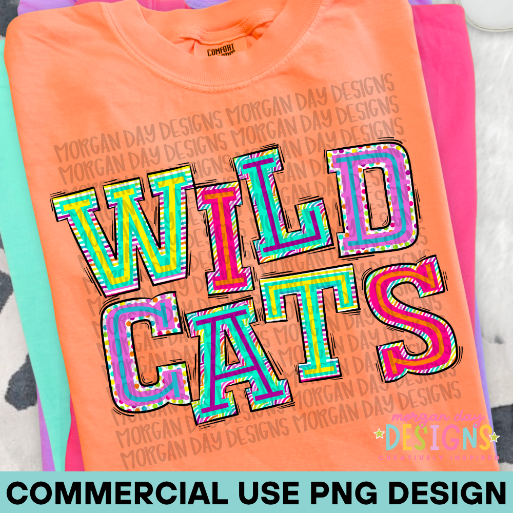 Wildcats PNG Design