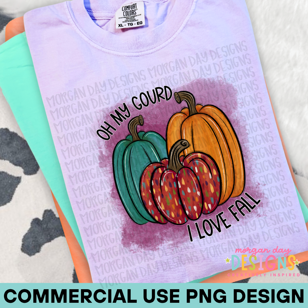 I Love Fall PNG