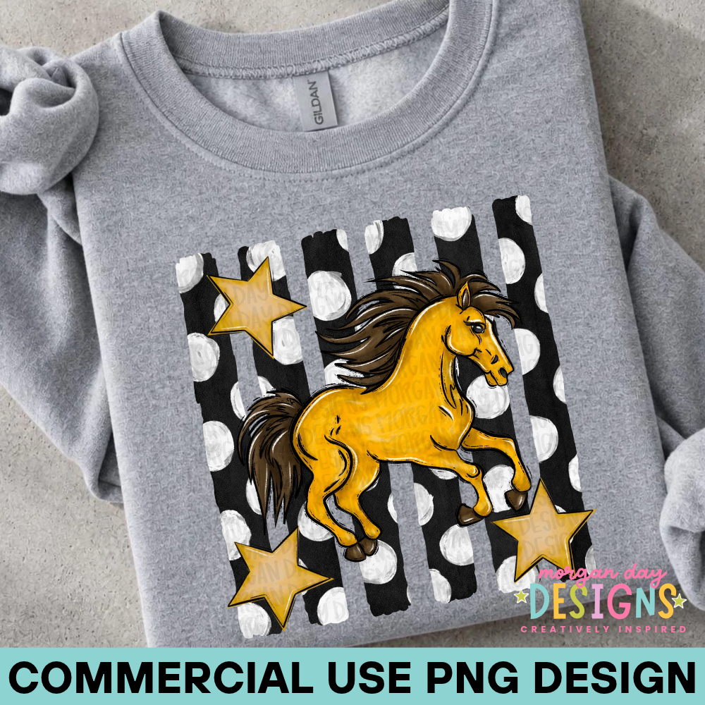 Mustang Mascot PNG