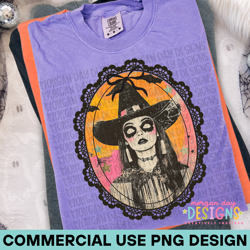Halloween Portrait Frame PNG
