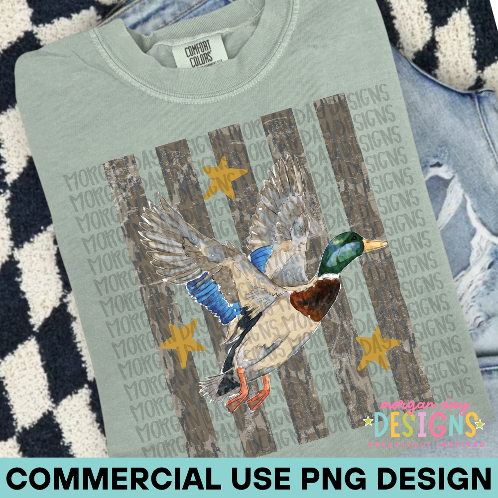Camo Duck PNG