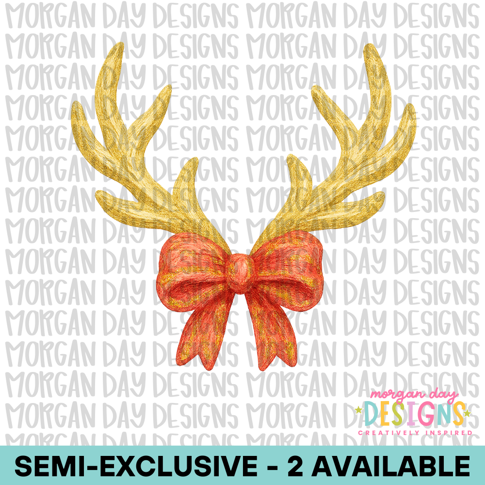 Semi-Exclusive Impasto-Style Coquette Antlers – Two Available