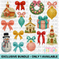 Exclusive Impasto-Style Christmas Bundle – One Available