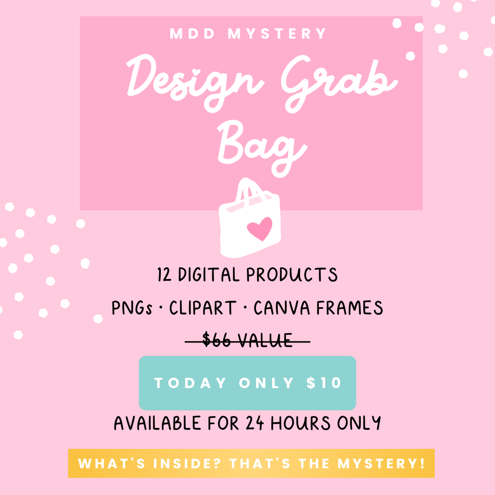 MDD Mystery Design Grab Bag | 12 Digital Products