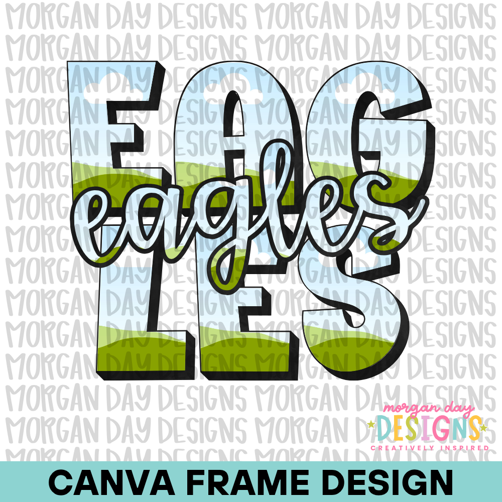 Eagles Canva Frame