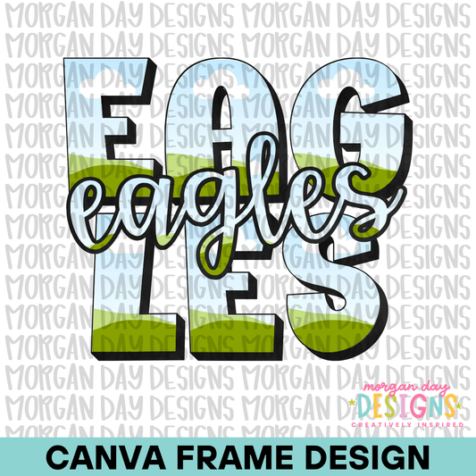 Eagles Canva Frame