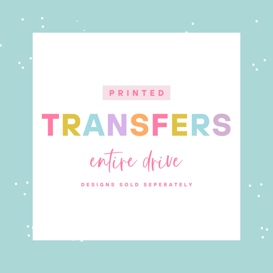 Printed Transfer License