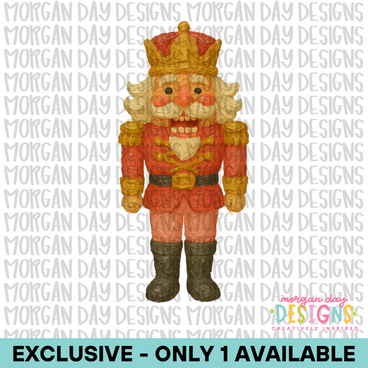 Exclusive Impasto-Style Nutcracker – One Available