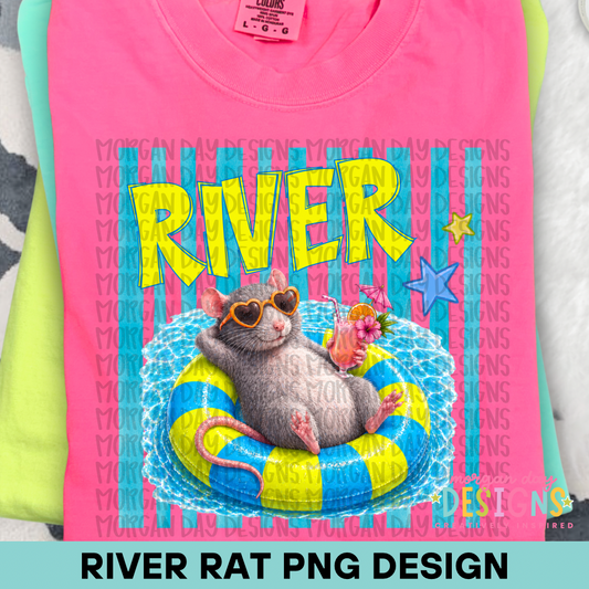 River Rat PNG Design