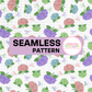 Hydrangea Seamless Pattern