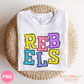 Rebels Mascot Sublimation PNG + SVG