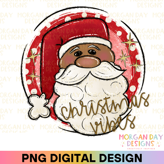 Christmas Vibes Sublimation PNG