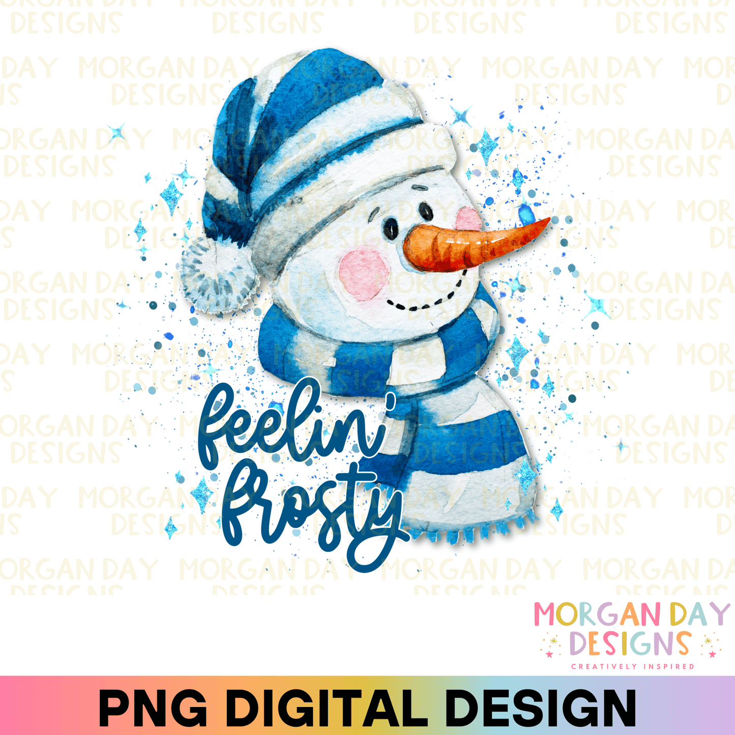 Feelin' Frosty Sublimation PNG