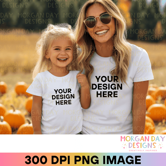 Mommy and Me Fall Mockup