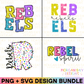 Rebels Mascot Sublimation PNG + SVG