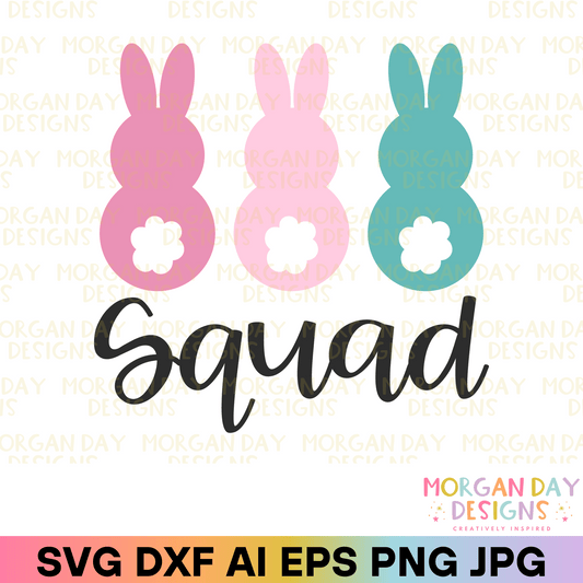 Easter Squad SVG