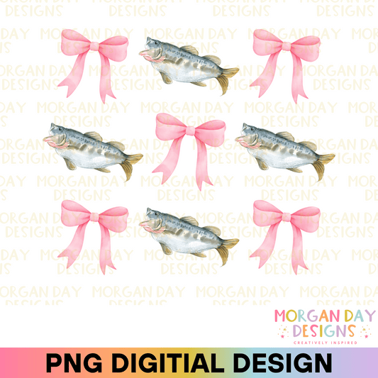 Coquette Fishing Sublimation PNG