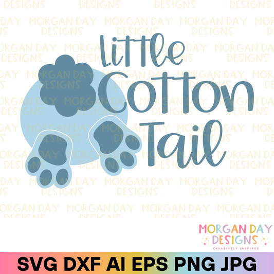 Little Cotton Tail SVG