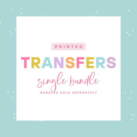 Single Bundle Printed Transfer License