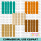 Fall Stripe Background Clipart