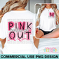 Pink Out Mustangs PNG
