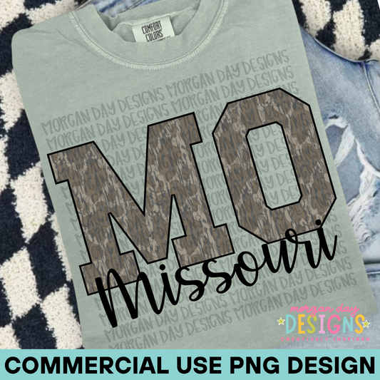 Camo Missouri PNG