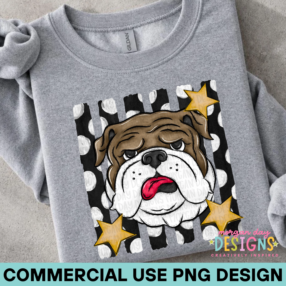 Bulldog Mascot PNG