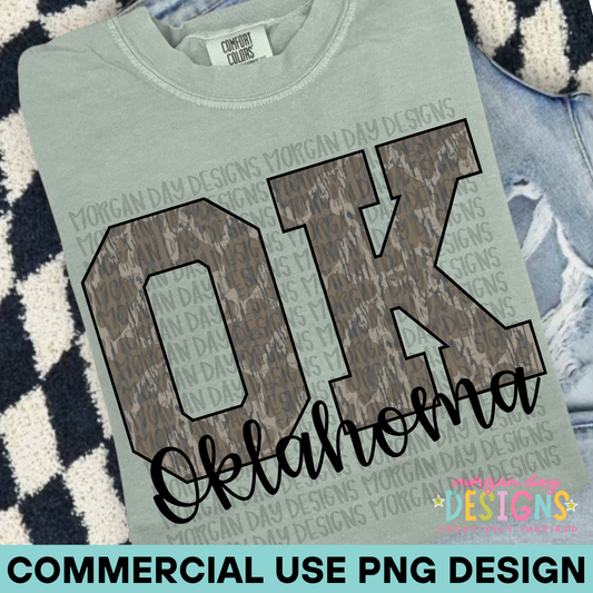 Camo Oklahoma PNG