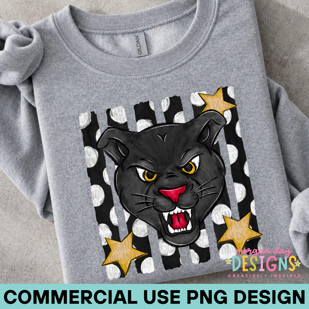 Panther Mascot PNG