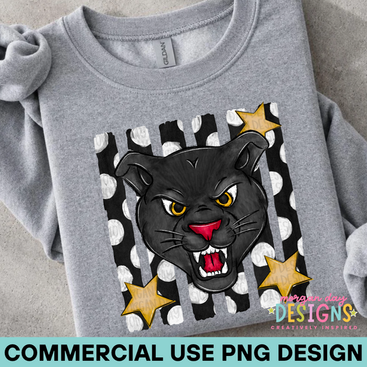 Panther Mascot PNG