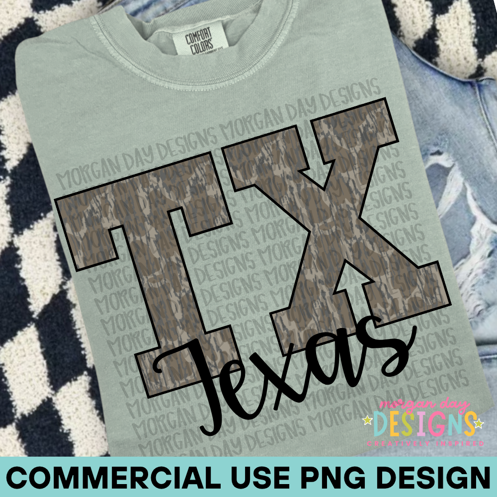 Camo Texas PNG