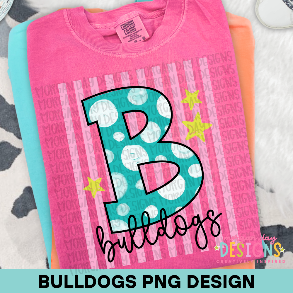 Bulldogs PNG Design