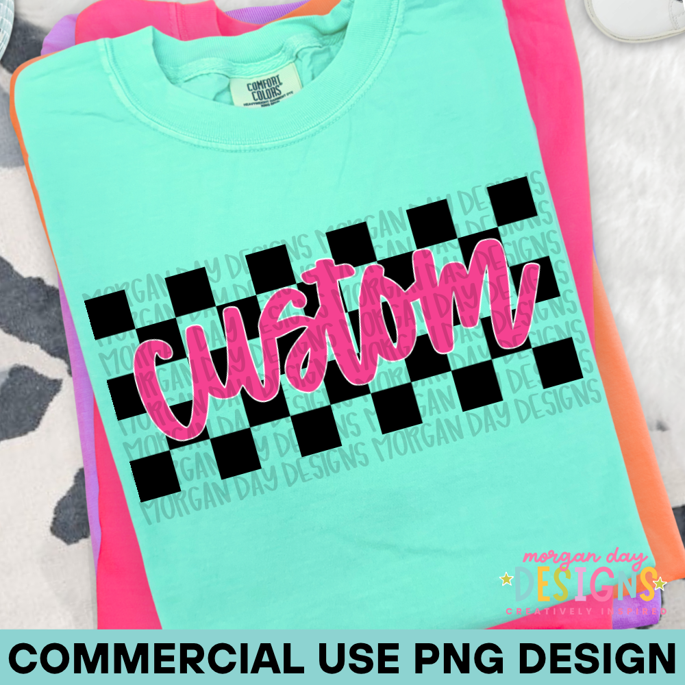 Custom Checkered PNG