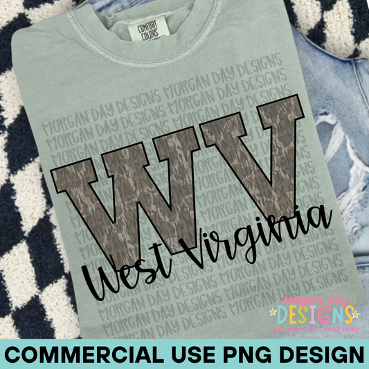 Camo West Virginia PNG
