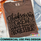 Thanksgiving Crew PNG