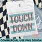Touchdown PNG Design