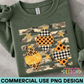 Camo + Checkered + Cheetah + Polka Dot Christmas Ornaments PNG