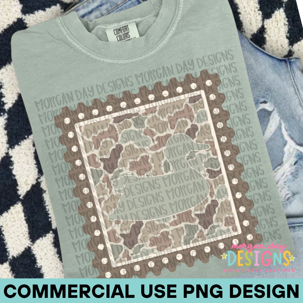 Camo Duck Stamp PNG 2