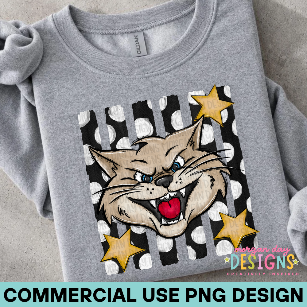 Wildcat Mascot PNG